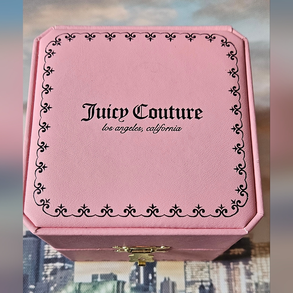 Juicy Couture Pink Crystal Accent Women's Watch - Picture 2 of 11